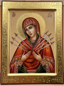Богородица «Семистрельная» Образец 15 Пушкино