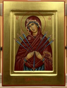 Богородица «Семистрельная» Образец 16 Пушкино
